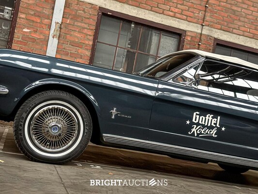 Ford Mustang Convertible 3.3 V6 218pk 1965 2-Deurs