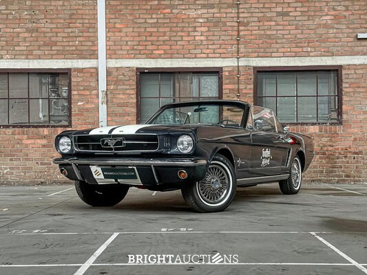 BRIGHT AUCTIONS: Ford Mustang Convertible 3.3 V6 218pk 1965 2-Deurs