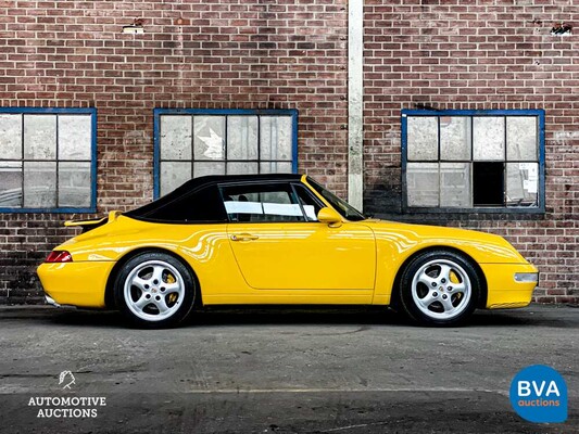 Porsche 911 993 3.6 Carrera 2 Cabriolet 286pk 1993 Cabriolet