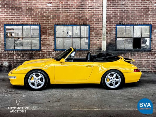 Porsche 911 993 3.6 Carrera 2 Cabriolet 286pk 1993 Cabriolet