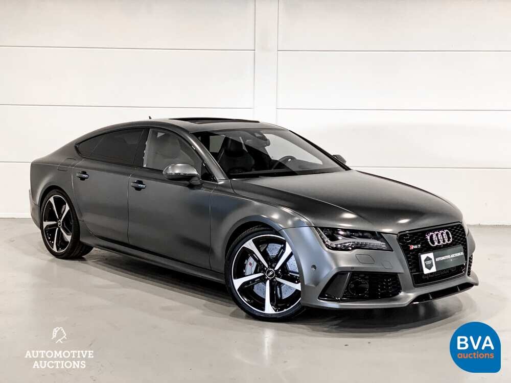 Audi RS7 Sportback 4.0 TFSI Quattro AKRAPOVIC -Org. NL- 560pk 2015, 1-ZKX-84