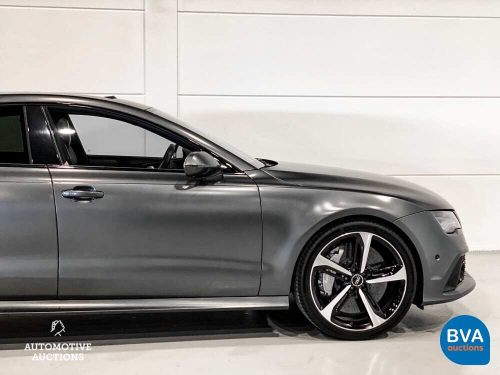 Audi RS7 Sportback 4.0 TFSI Quattro AKRAPOVIC -Org. NL- 560pk 2015, 1-ZKX-84