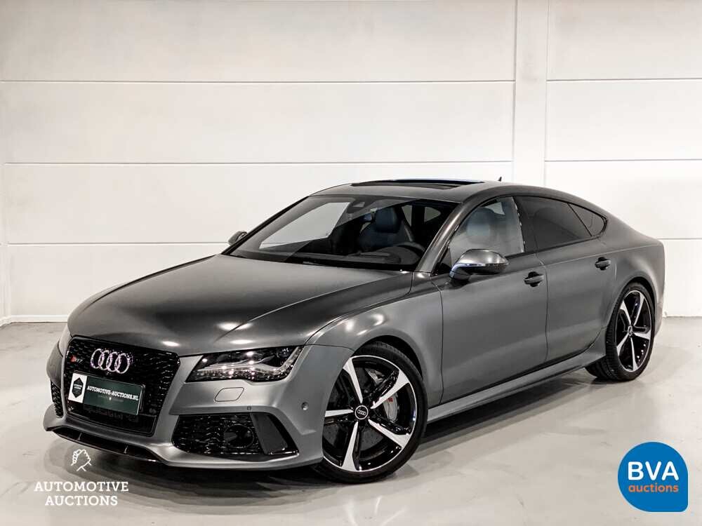 Audi RS7 Sportback 4.0 TFSI Quattro AKRAPOVIC -Org. NL- 560pk 2015, 1-ZKX-84