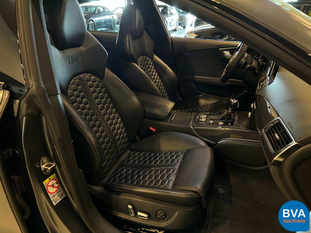 Audi RS7 Sportback 4.0 TFSI Quattro AKRAPOVIC -Org. NL- 560pk 2015, 1-ZKX-84