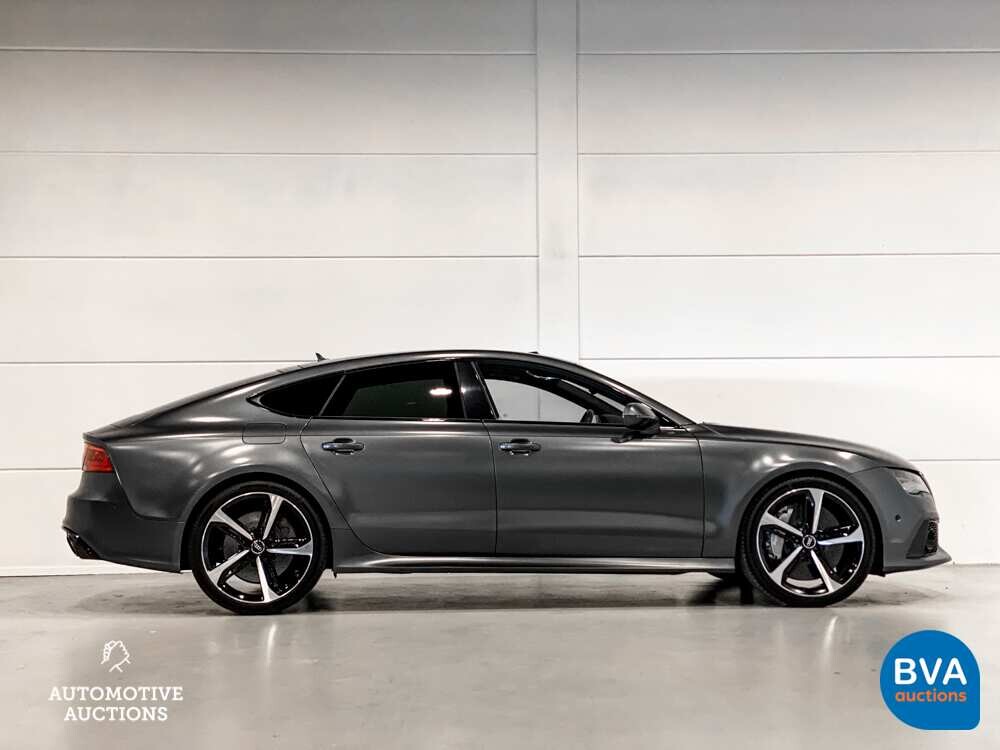 Audi RS7 Sportback 4.0 TFSI Quattro AKRAPOVIC -Org. NL- 560pk 2015, 1-ZKX-84