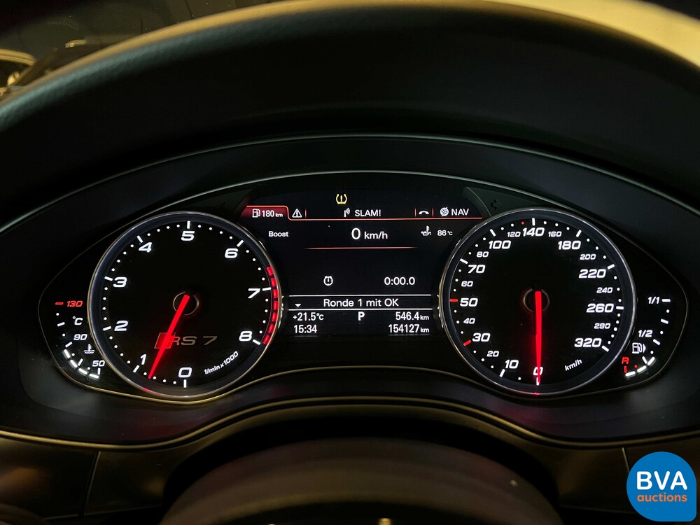 Audi RS7 Sportback 4.0 TFSI Quattro AKRAPOVIC -Org. NL- 560pk 2015, 1-ZKX-84