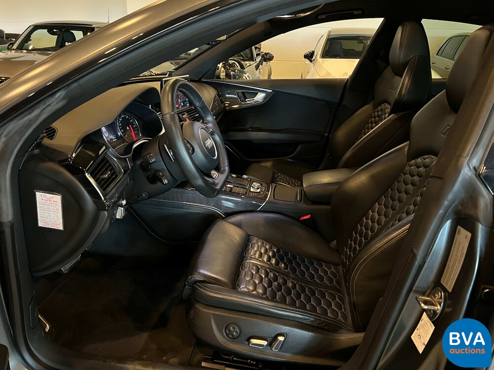 Audi RS7 Sportback 4.0 TFSI Quattro AKRAPOVIC -Org. NL- 560pk 2015, 1-ZKX-84