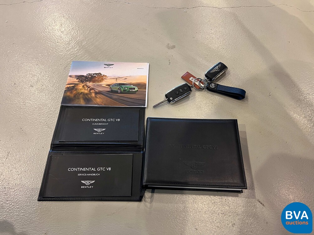 Bentley Continental GTC 4.0 V8 Cabriolet 507pk 2012 FACELIFT, 5-KFZ-02