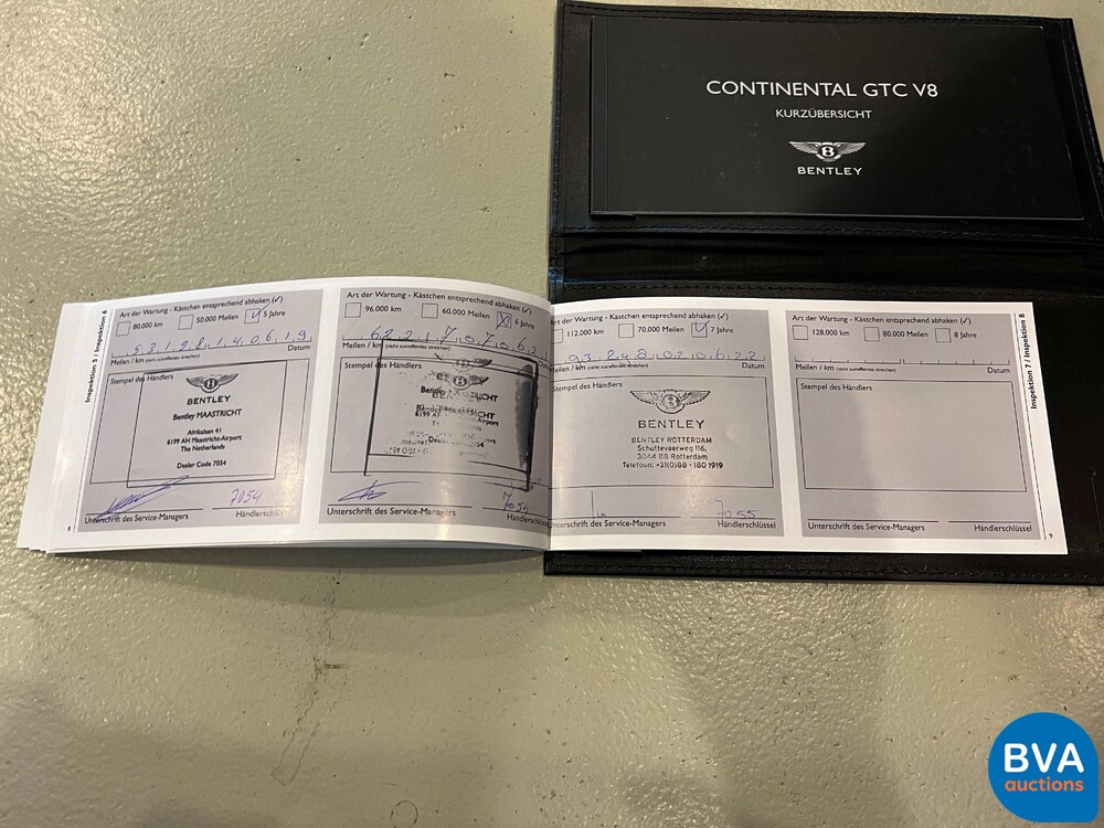 Bentley Continental GTC 4.0 V8 Cabriolet 507pk 2012 FACELIFT, 5-KFZ-02