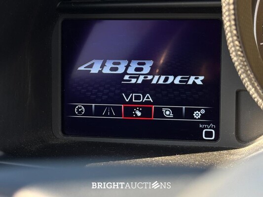 Ferrari 488 Spider HELE 3.9 V8 - Full Carbon – 670pk - Dealergarantie tot 05/2027
