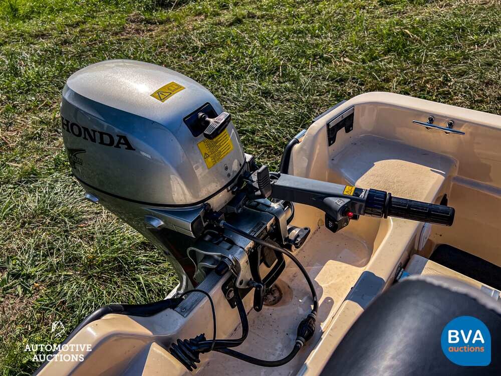 Rhea Gipsy V430 Sloep/Vissersboot inclusief Freewheel Trailer