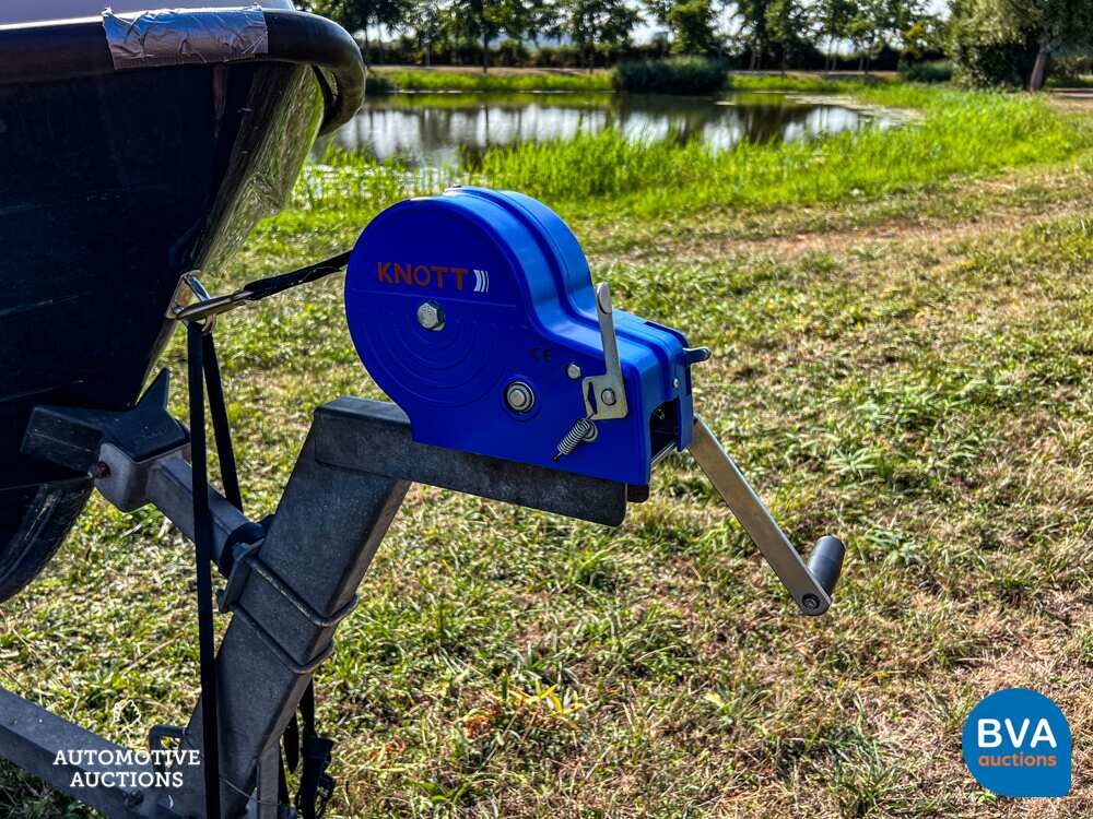 Rhea Gipsy V430 Sloep/Vissersboot inclusief Freewheel Trailer