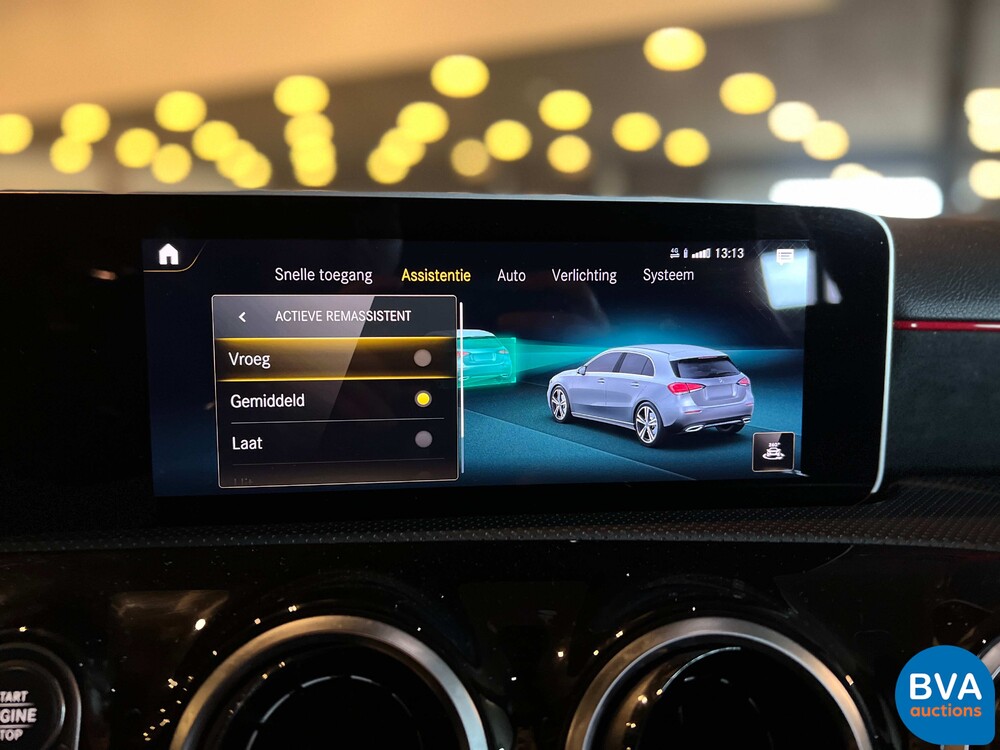 Mercedes-Benz A180d AMG A-klasse 116pk 2018 NIEUW-MODEL, XJ-192-K