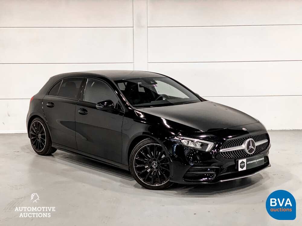 Mercedes-Benz A180d AMG A-klasse 116pk 2018 NIEUW-MODEL, XJ-192-K