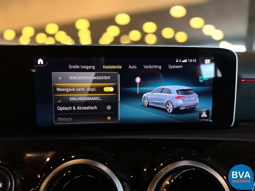 Mercedes-Benz A180d AMG A-klasse 116pk 2018 NIEUW-MODEL, XJ-192-K