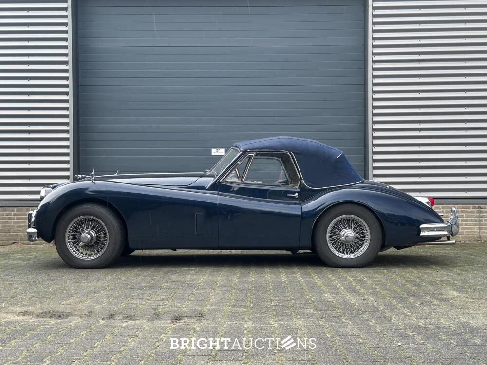 Jaguar XK140 Cabriolet 3.5 6-In-Lijn 210pk 1957, AL-91-83
