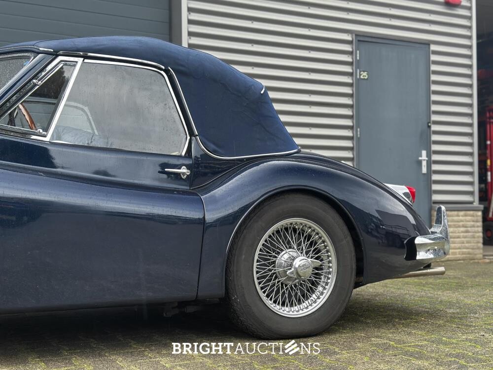Jaguar XK140 Cabriolet 3.5 6-In-Lijn 210pk 1957, AL-91-83