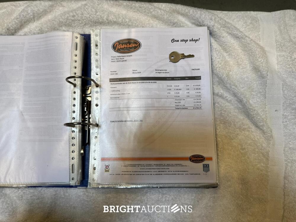 Rolls-Royce Hooper Cabriolet 3.7 6-In-Lijn 1935 Coach Built