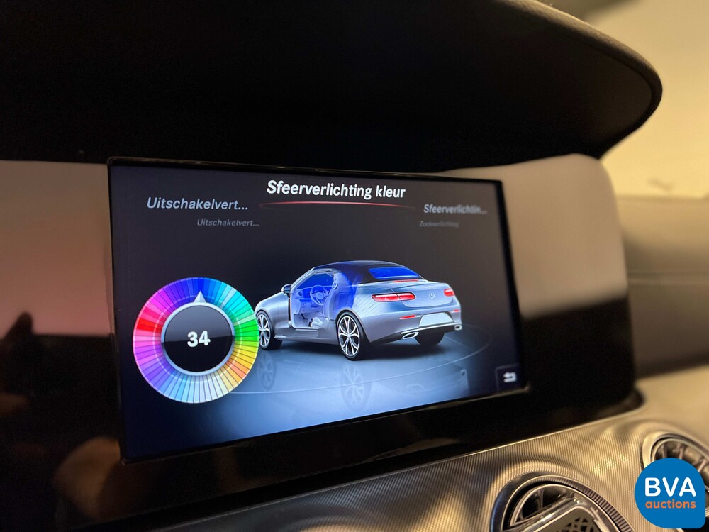 Mercedes-Benz E200 AMG Cabriolet Business E-Klasse 184pk 2018 NIEUW-MODEL, RN-323-L