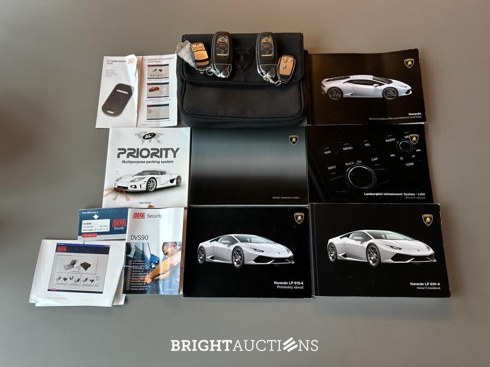 Lamborghini Huracán 5.2 V10 LP610-4 610hp 2016, H-779-TT