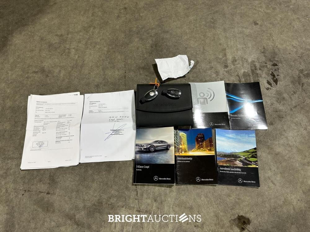 Mercedes-Benz S63 AMG 5.5 V8 4Matic+ 585hp 2015 -CARBON- (Original-NL) S-Class Coupe , 6-ZFV-98