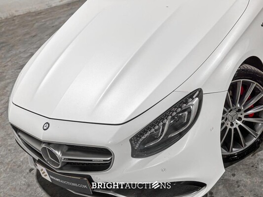 Mercedes-Benz S63 AMG 5.5 V8 4Matic+ 585hp 2015 -CARBON- (Original-NL) S-Class Coupe , 6-ZFV-98
