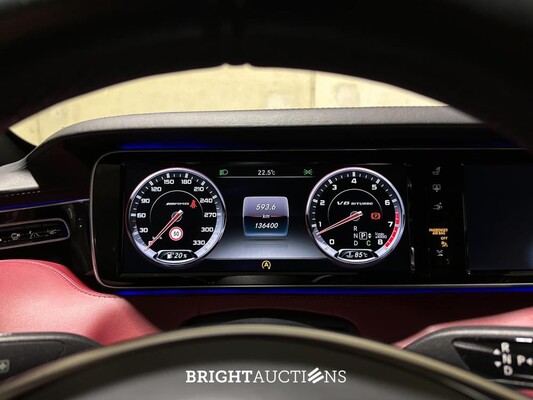 Mercedes-Benz S63 AMG 5.5 V8 4Matic+ 585hp 2015 -CARBON- (Original-NL) S-Class Coupe , 6-ZFV-98