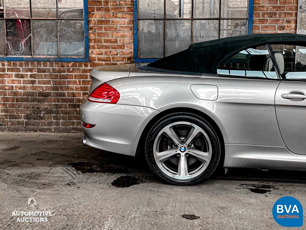 BMW 650i Cabriolet High Executive E64 4.8 SMG 367 PS 6er Serie 2008.