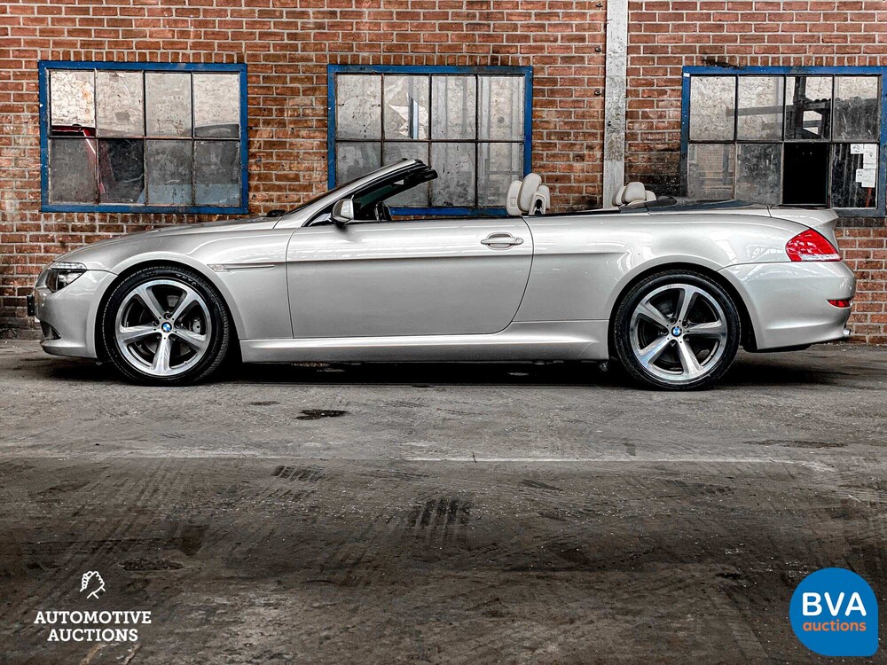 BMW 650i Cabriolet High Executive E64 4.8 SMG 367 PS 6er Serie 2008.