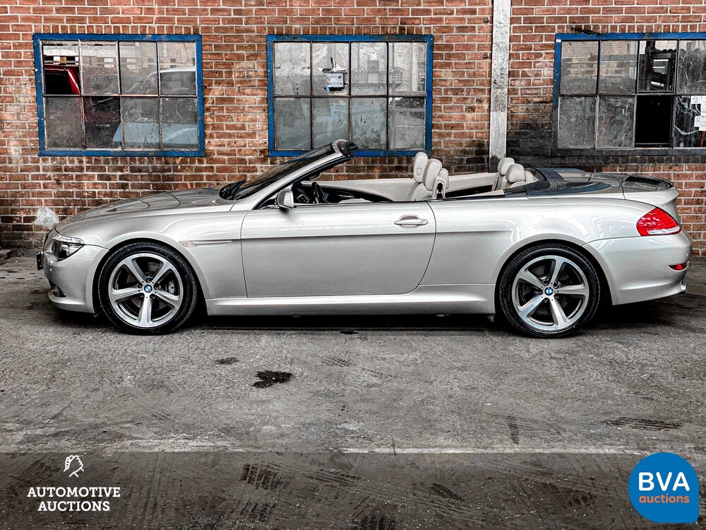 BMW 650i Cabriolet High Executive E64 4.8 SMG 367 PS 6er Serie 2008.