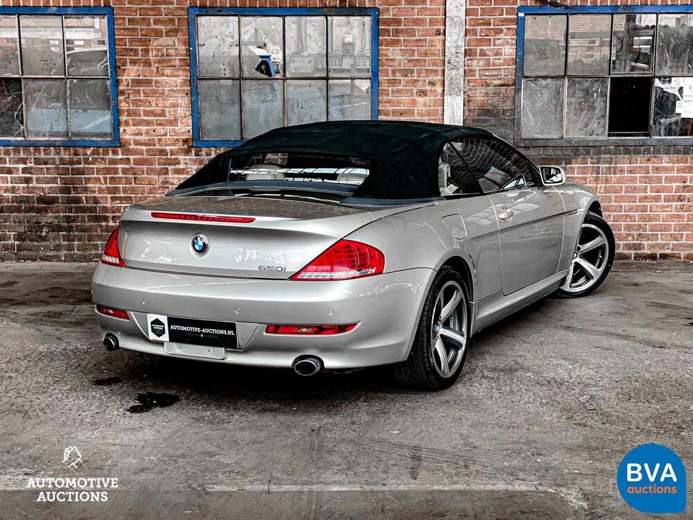BMW 650i Cabriolet High Executive E64 4.8 SMG 367 PS 6er Serie 2008.