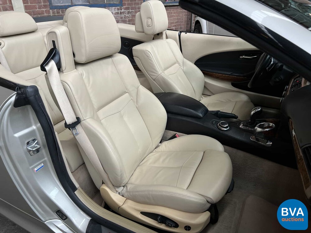 BMW 650i Cabriolet High Executive E64 4.8 SMG 367 PS 6er Serie 2008.