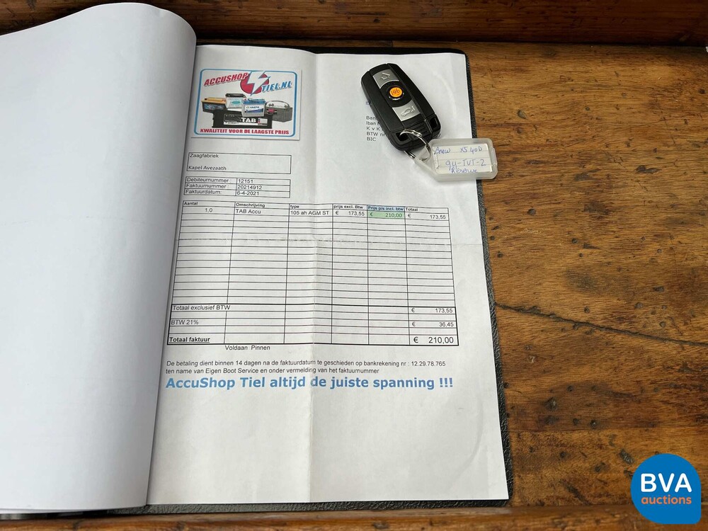 BMW X5 xDrive40d High Executive 306hp 2012 -Org. NL-, 94-TVT-2.