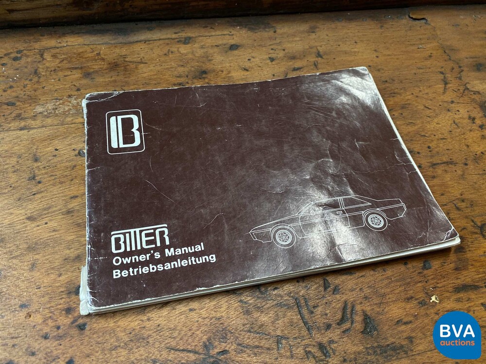 Bitter Coupe SC 3.9 200pk 1983, 26-TD-TR