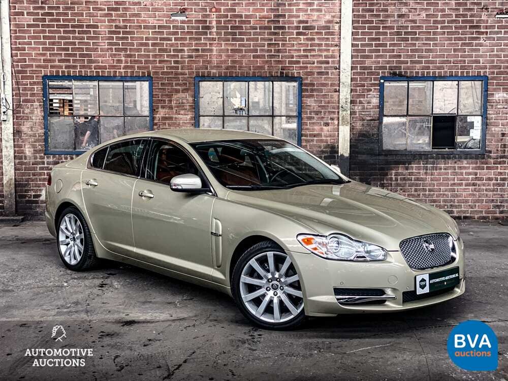 Jaguar XF4.2 V8 Premium Luxus 298PS 2008 -Org. NL-, 48-GHJ-4.