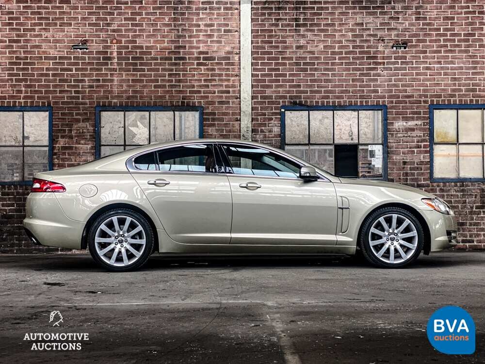 Jaguar XF4.2 V8 Premium Luxus 298PS 2008 -Org. NL-, 48-GHJ-4.
