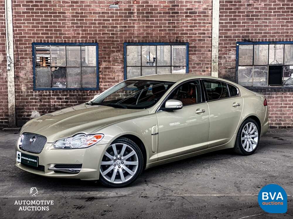 Jaguar XF4.2 V8 Premium Luxus 298PS 2008 -Org. NL-, 48-GHJ-4.