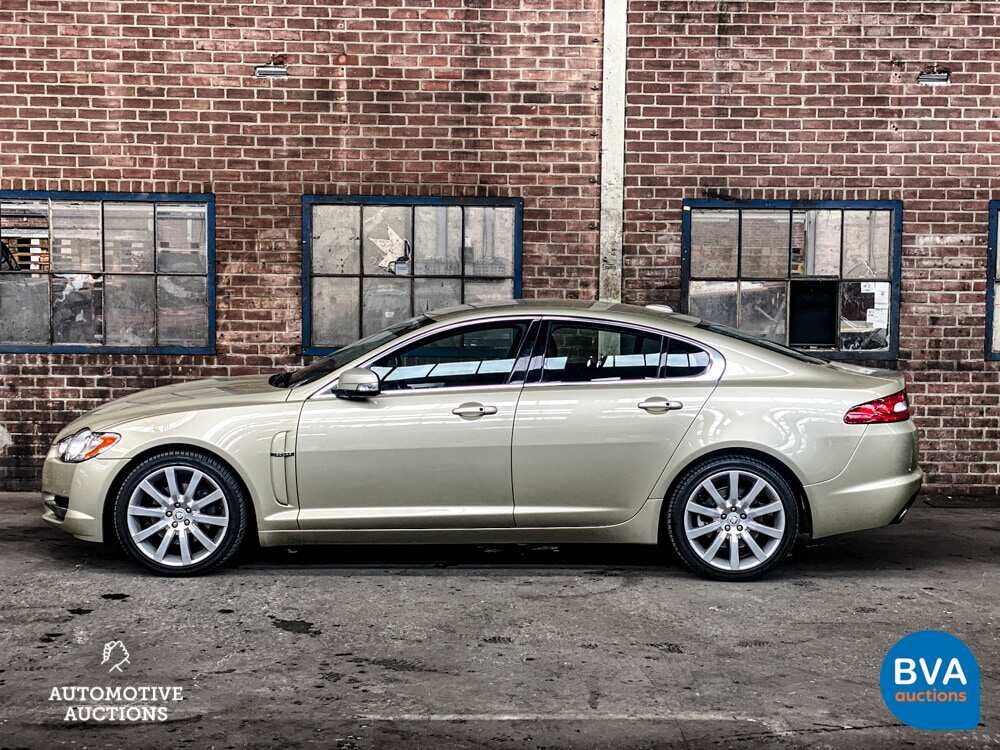 Jaguar XF4.2 V8 Premium Luxus 298PS 2008 -Org. NL-, 48-GHJ-4.