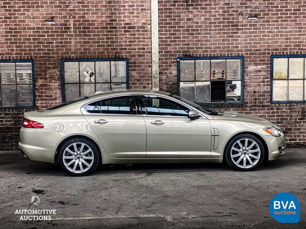 Jaguar XF4.2 V8 Premium Luxus 298PS 2008 -Org. NL-, 48-GHJ-4.