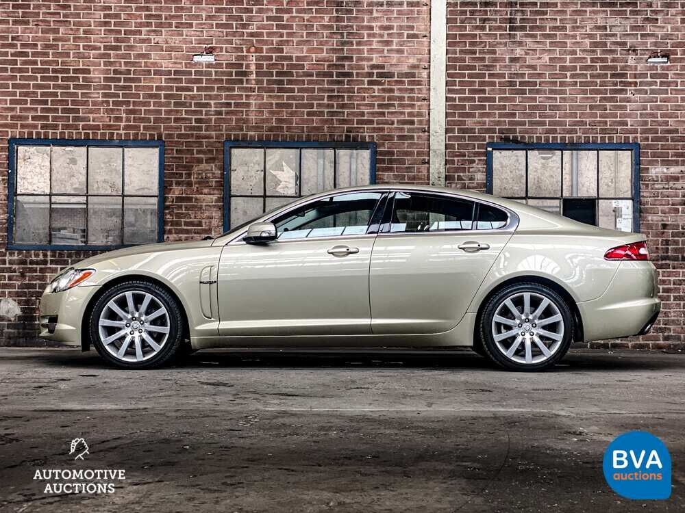 Jaguar XF4.2 V8 Premium Luxus 298PS 2008 -Org. NL-, 48-GHJ-4.