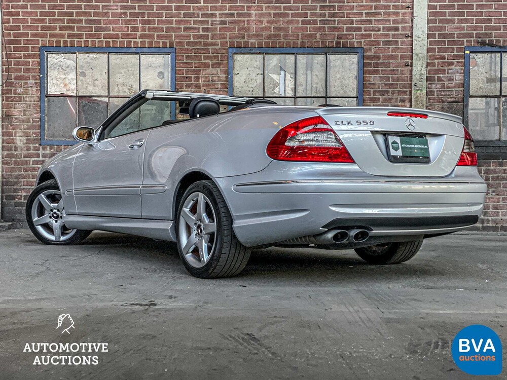 Mercedes-Benz CLK550 AMG Cabriolet 388pk 2006 -YOUNGTIMER-