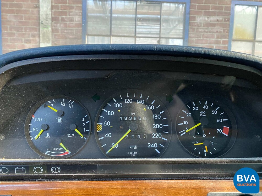 Mercedes-Benz 280 SE S-Klasse 185 PS 1981, 25-TB-ZF.