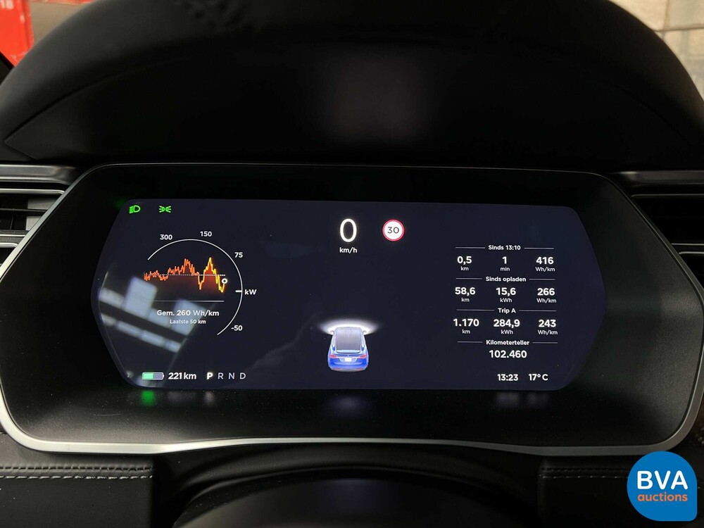 Tesla Model X 100D 6-Personen 417PS 2017 Org.-NL, PR-391-T.