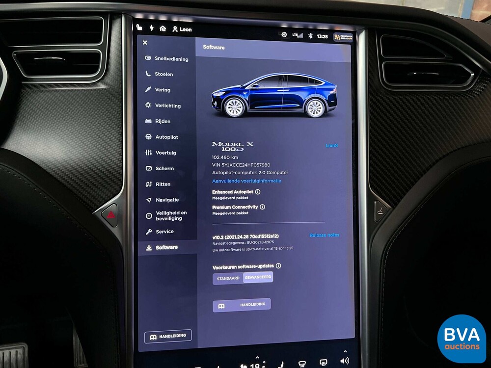 Tesla Model X 100D 6-Personen 417PS 2017 Org.-NL, PR-391-T.