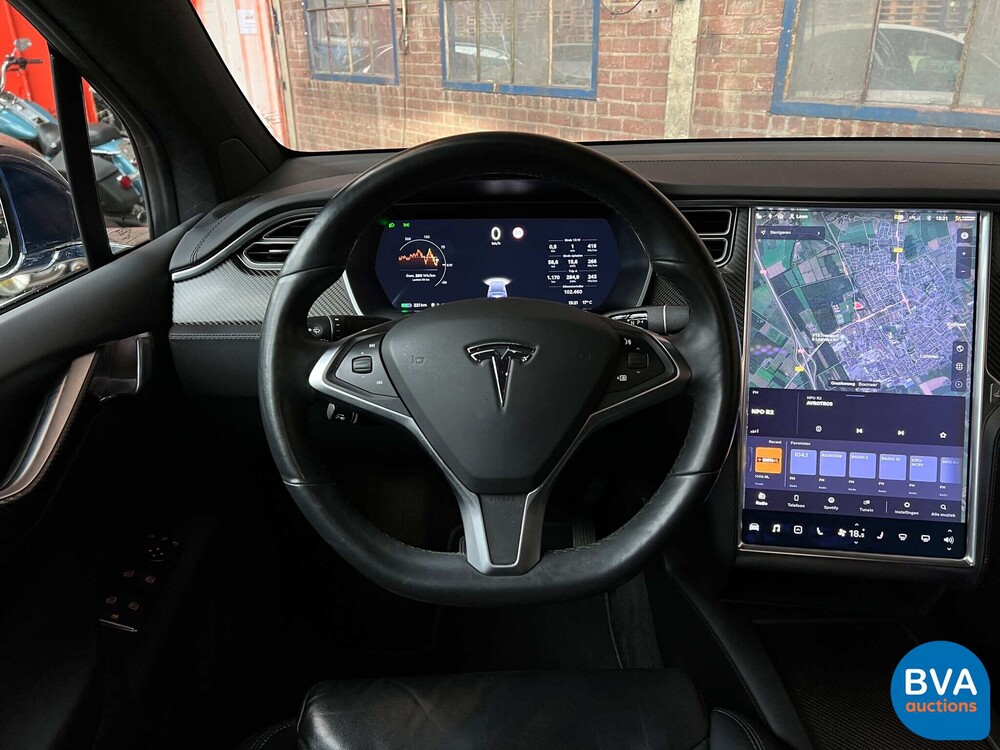 Tesla Model X 100D 6-Personen 417PS 2017 Org.-NL, PR-391-T.