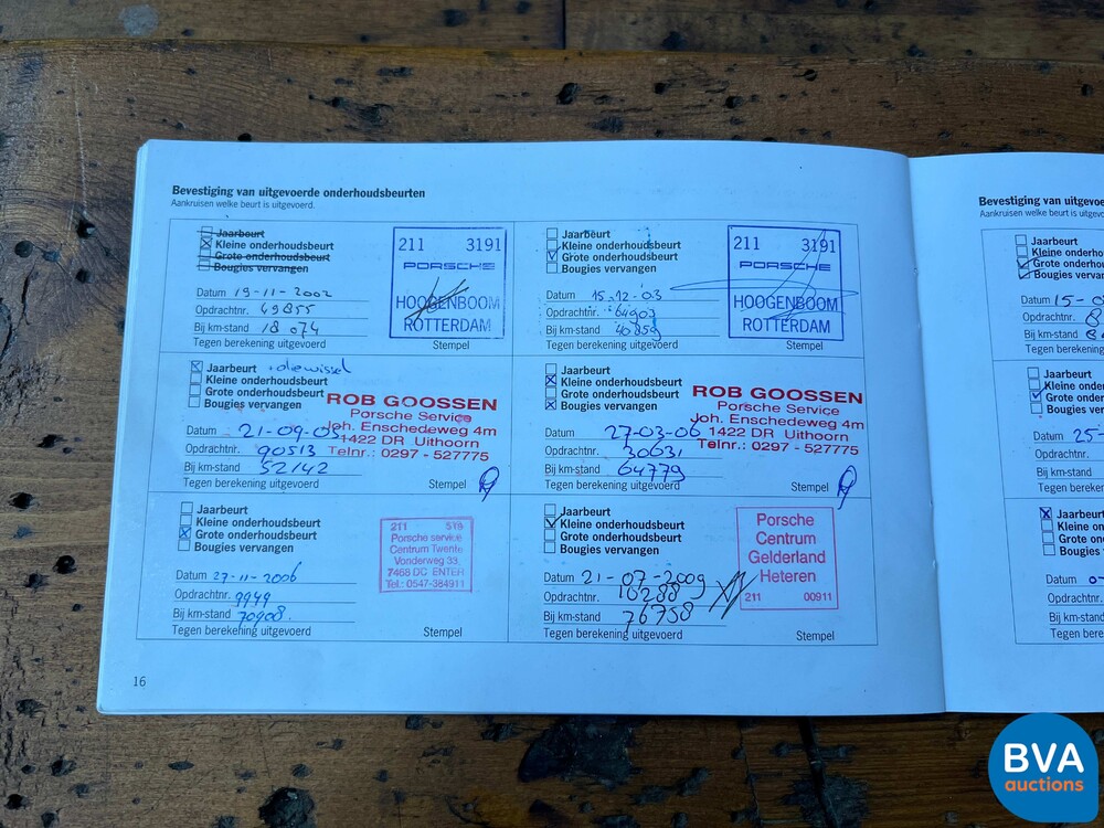 Porsche 911 3.6 Carrera Coupé MK2 320pk 2002 GT3 -MANUAL- ORG-NL, 67-JB-GK