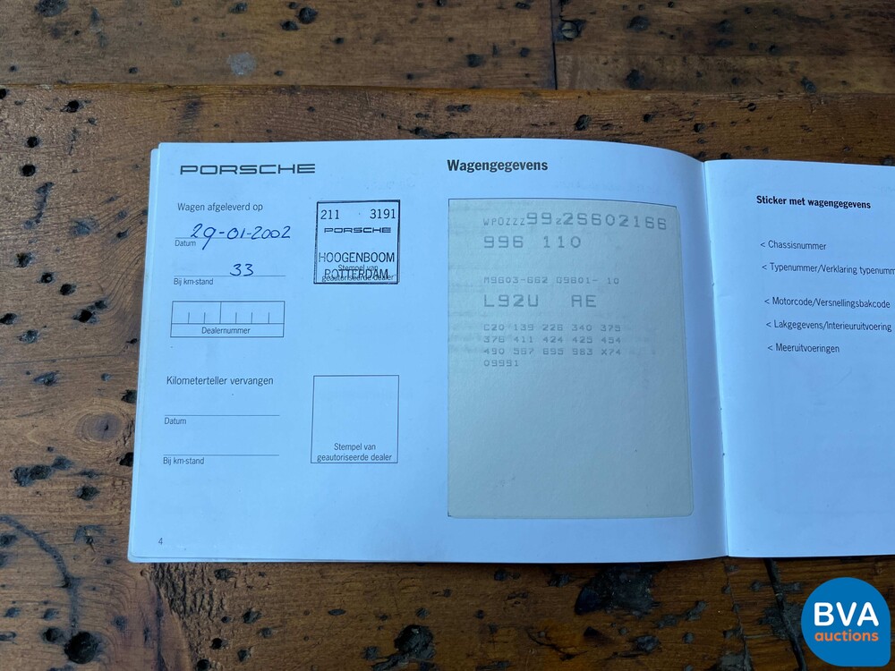 Porsche 911 3.6 Carrera Coupé MK2 320pk 2002 GT3 -MANUAL- ORG-NL, 67-JB-GK