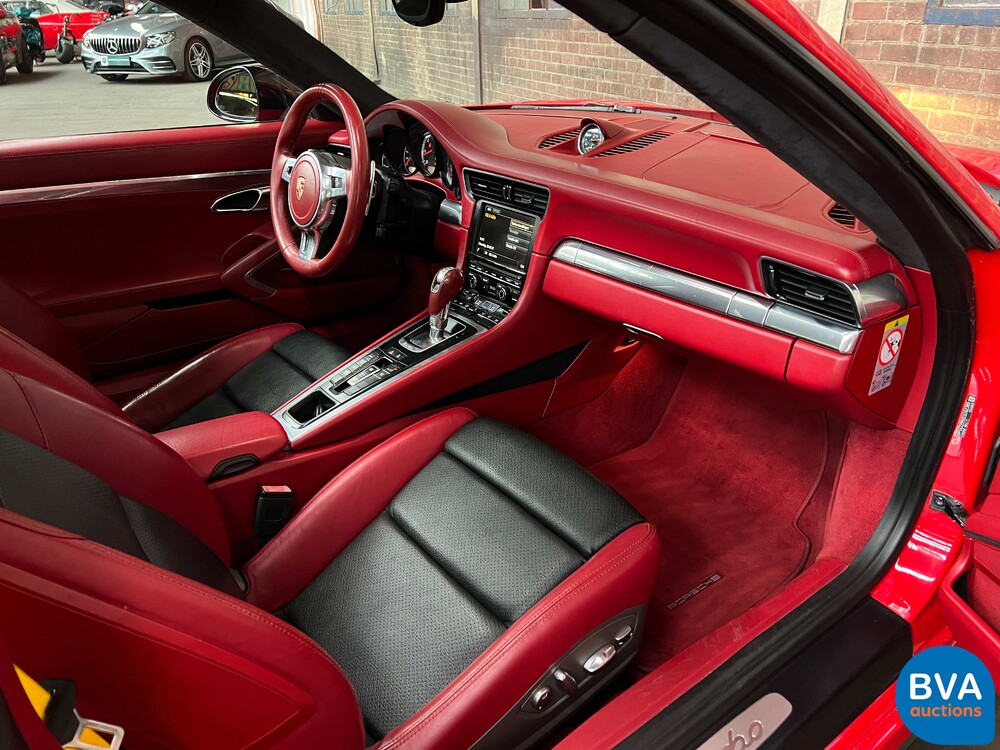 Porsche 911 Turbo 3.8 SportChrono 520pk 991 2014, N-735-RZ