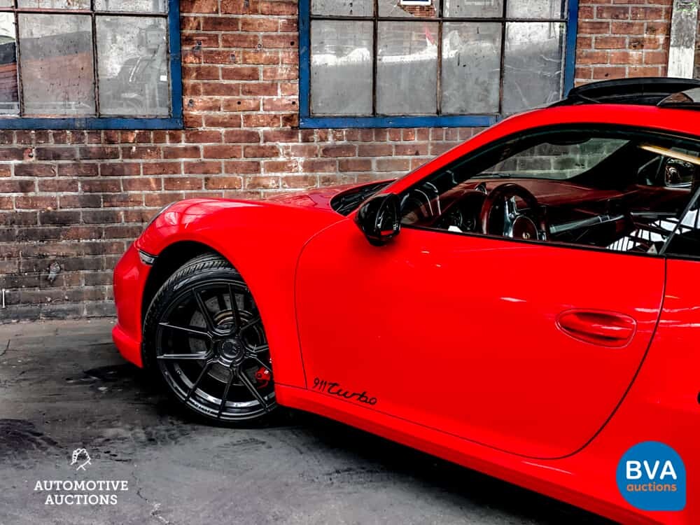 Porsche 911 Turbo 3.8 SportChrono 520pk 991 2014, N-735-RZ