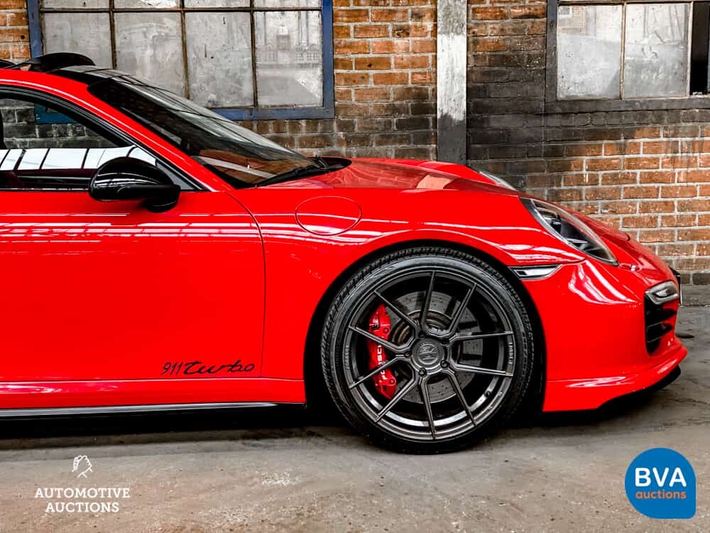 Porsche 911 Turbo 3.8 SportChrono 520pk 991 2014, N-735-RZ